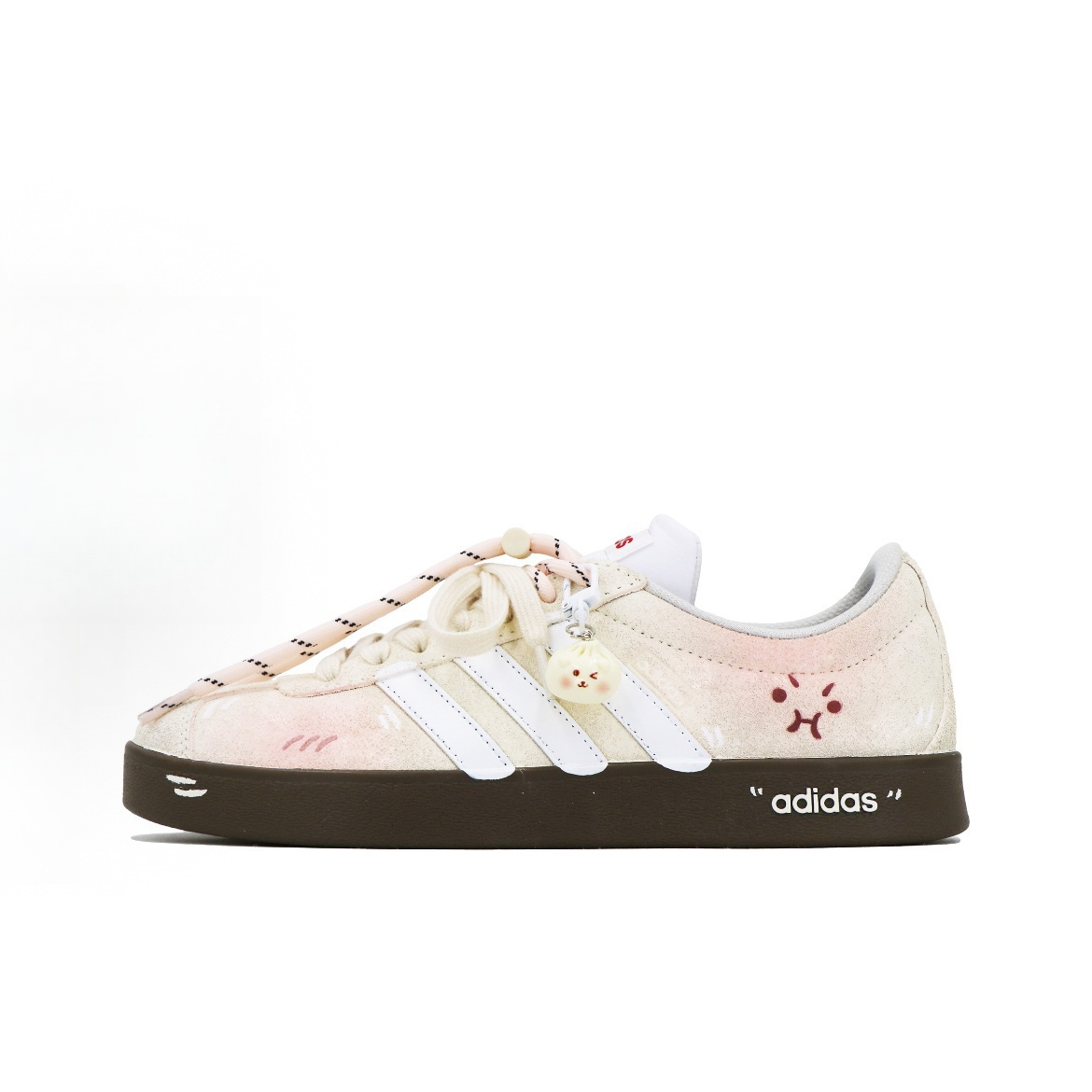 定制球鞋adidas VL COURT 2.0奶黄包 甜甜可爱 清新简约 低帮板鞋,淘宝优惠券,粉丝福利购,淘宝优惠卷