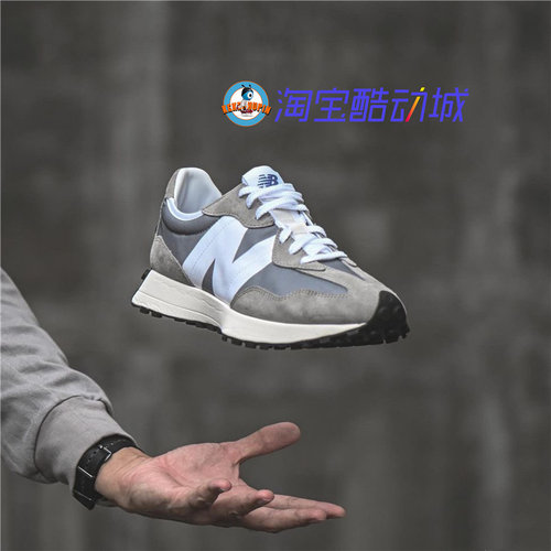 NEW BALANCE/NB元祖灰复古运动鞋男情侣潮流增高老爹鞋女MS327LAB-图0