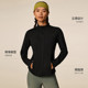 Keep Women's High Elastic Slim Fleece Yoga Jacket