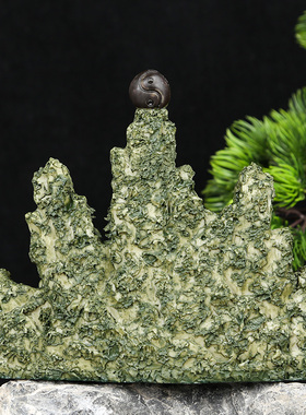 李居明掌形泰山石胆石敢当摆件