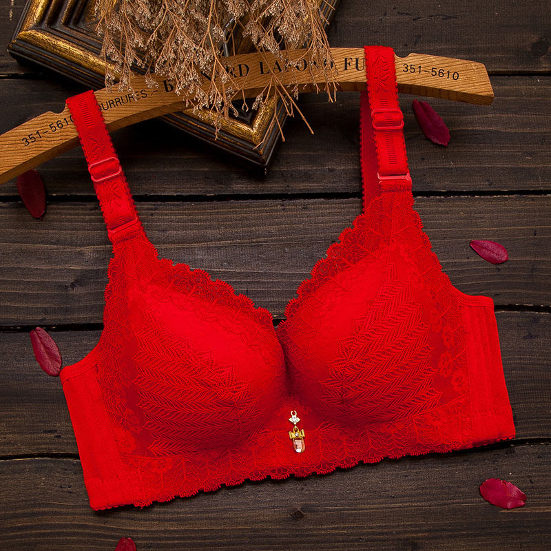 婴儿棉内衣无钢圈性感调整型胸罩 法蝶柔文胸