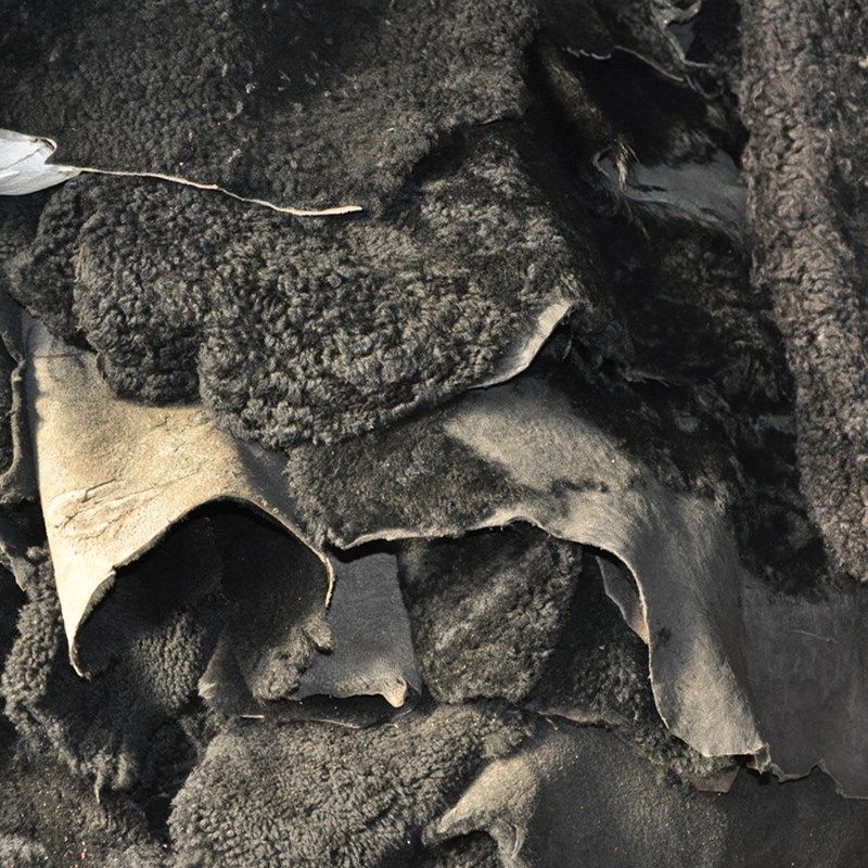 皮毛一体DIY 杂色羊皮整张 自制鞋垫擦鞋毛皮马甲手套帽 汽车坐垫,淘宝优惠券,粉丝福利购,淘宝优惠卷