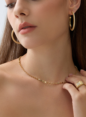 AuRevoirLesFilles猪鼻子项链