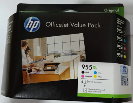 原装HP惠普955墨盒 hp officejet pro 7740 7730 7720 8210 8216 8710 8720 8730 955XL 959XL打印机黑色彩色 - 图3