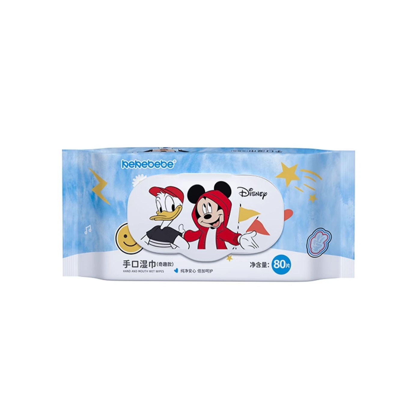 kekebebe婴儿湿巾大包装幼儿小宝宝手口屁专用家庭装80抽带盖实惠,淘宝优惠券,粉丝福利购,淘宝优惠卷