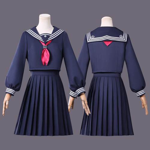 深水雏子cos 寂静岭F水手服JK裙游戏cosplay二次元C服女装 cos服 - 图0