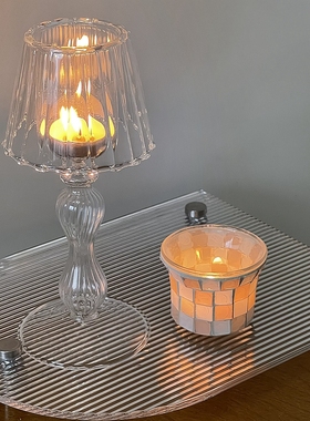 玻璃装饰复古民宿咖啡厅卧室