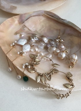 韩式桌面贝壳造型收纳摆件