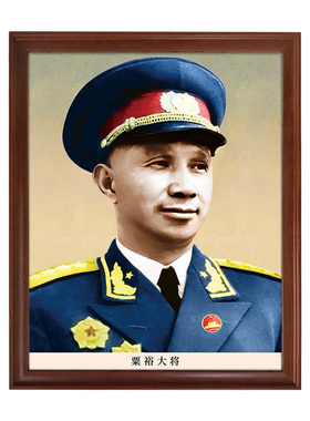 十大将军-带框装饰画挂画壁画珍藏版开国将领大将元帅老照片挂画