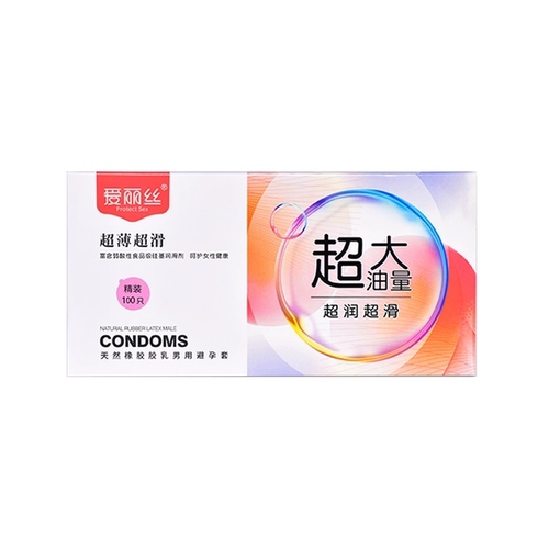 爱丽丝避孕套打飞专用机男士jj送自慰器超薄大油量安全套润滑情趣 - 图0