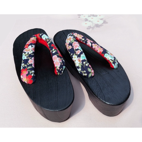 Японские высокие сабо, банный халат, японский аксессуар, тапочки, 5см