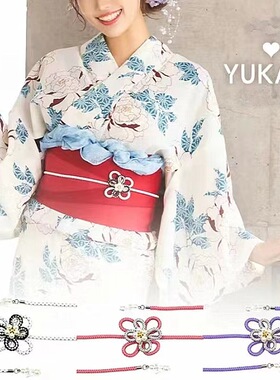 【多款】 和服搭配腰带绳 日本和服带缔 腰封腰绳 浴衣小物 琉璃