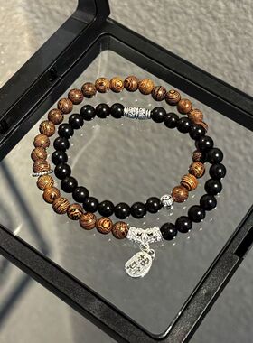 G07新中式木珠串珠手链女小众设计手串高颜值古风百无禁忌手饰