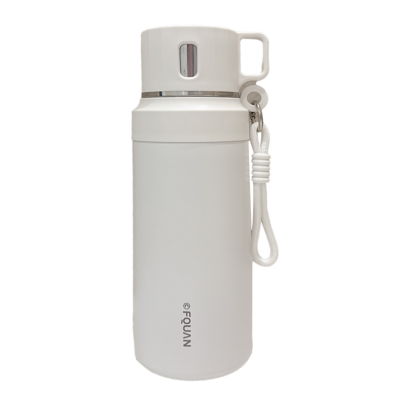 简约大容量1000ml3不锈钢运动保温杯男女夏保冷泡茶杯旅行保温壶 - 图3