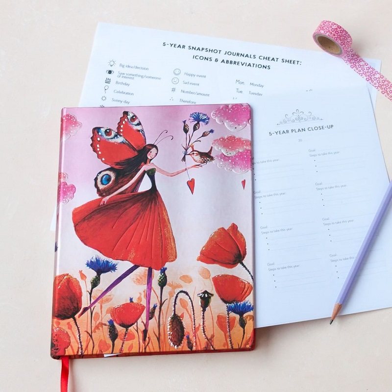 绝版现货paperblanks笔记本五年日志日记本5年工作复古记事本手账 - 图2