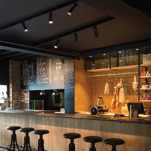 LED15度-60度调节调焦轨道灯商用店铺轨道灯餐饮明装聚光射灯 - 图1