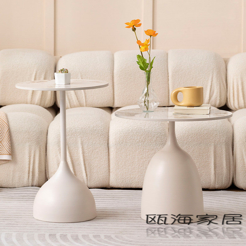 轻奢法式边几沙发艺术角几现代小户型客厅茶几简约网红创意柜头柜,淘宝优惠券,粉丝福利购,淘宝优惠卷