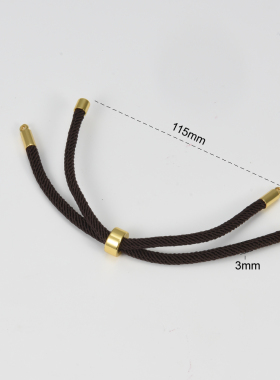 雅缤情侣米兰绳韩版红色手链