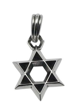 beadsnic925银六角形吊坠男士