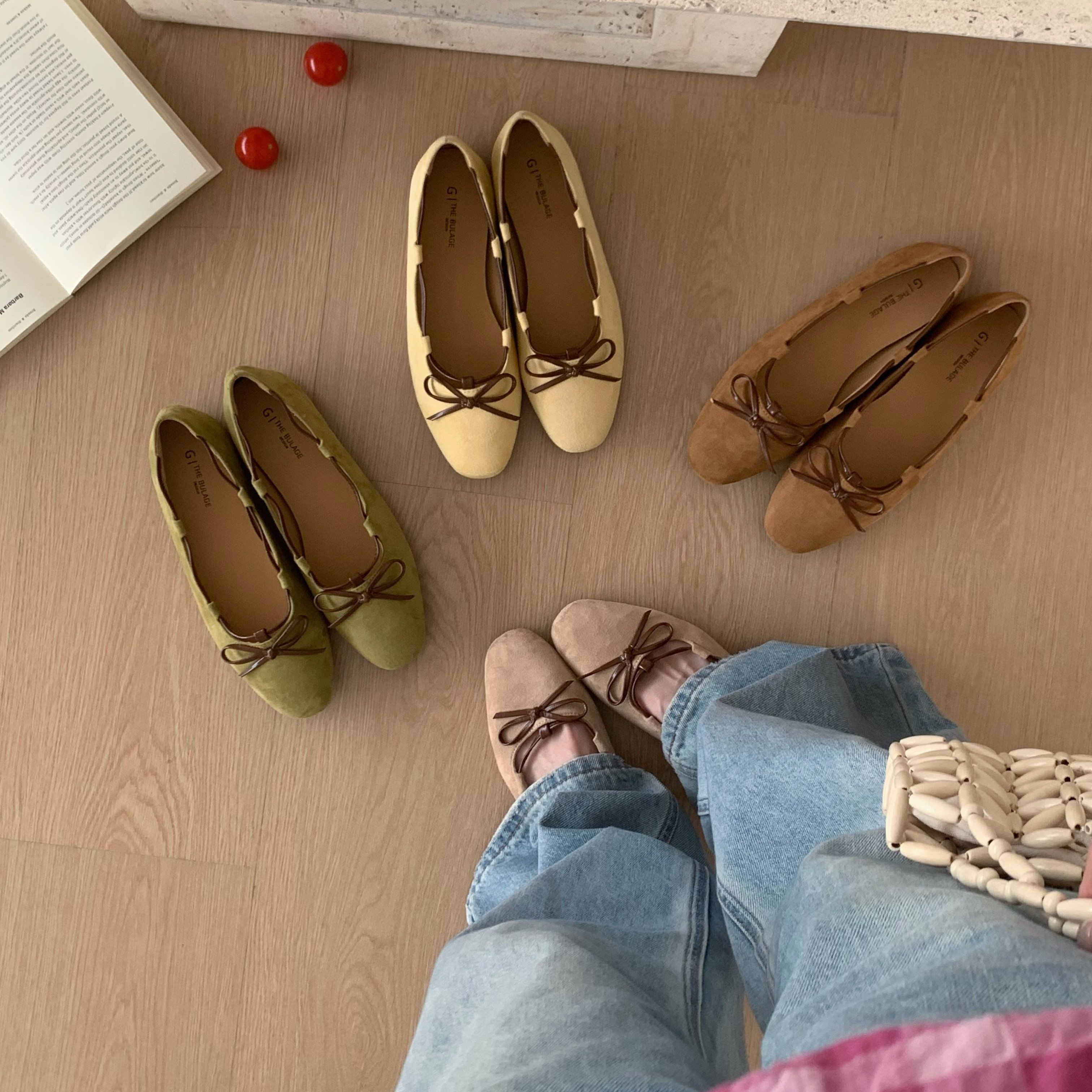 法式复古风平底芭蕾舞鞋森女蝴蝶结浅口软底一脚蹬晚晚风孕妇单鞋,淘宝优惠券,粉丝福利购,淘宝优惠卷