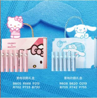 新年限定珂拉琪灵龙礼盒芭比联名唇釉口红mini套盒心愿兔水雾唇露 - 图3