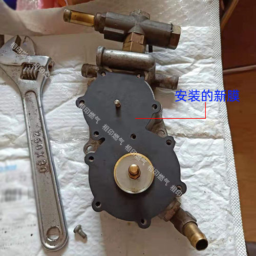 CNG燃气配件 爱丽舍NT401减压器漏气修理包 膜片 密封垫圈过滤棉 - 图1