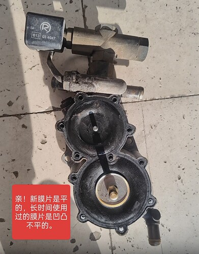 CNG燃气配件 爱丽舍NT401减压器漏气修理包 膜片 密封垫圈过滤棉 - 图2