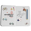 Cartoon bicycle waterproof decorative graffiti sticker