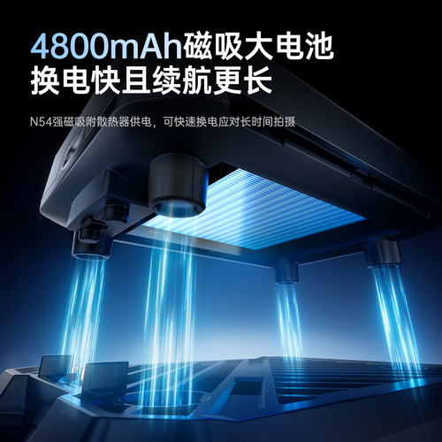 绿巨能AI控温相机散热器半导体制冷适用索尼A7M4/zve10二代A7C2佳能R5/R6/R8/R10/RP/R50富士尼康Z30直播降温 - 图2
