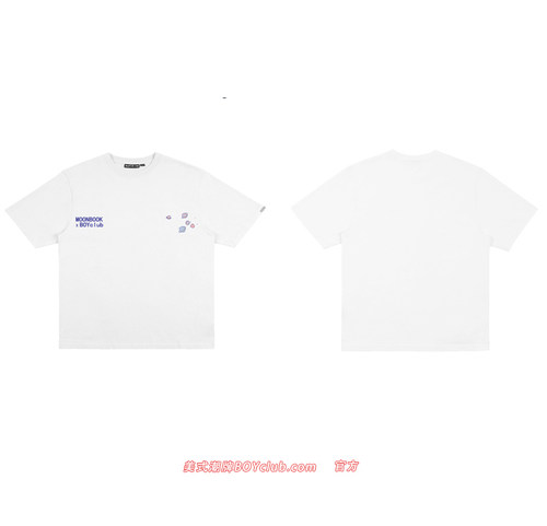 SadBoy夏季新品美系潮牌MOONBOOK联名SadBoy定制限量T恤 - 图0