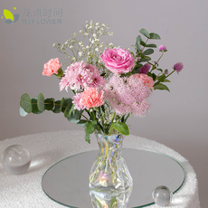 Цветы Экспресс (город) 【周期购】花点时间混合包月鲜花每周一花鲜切花云南直发花束