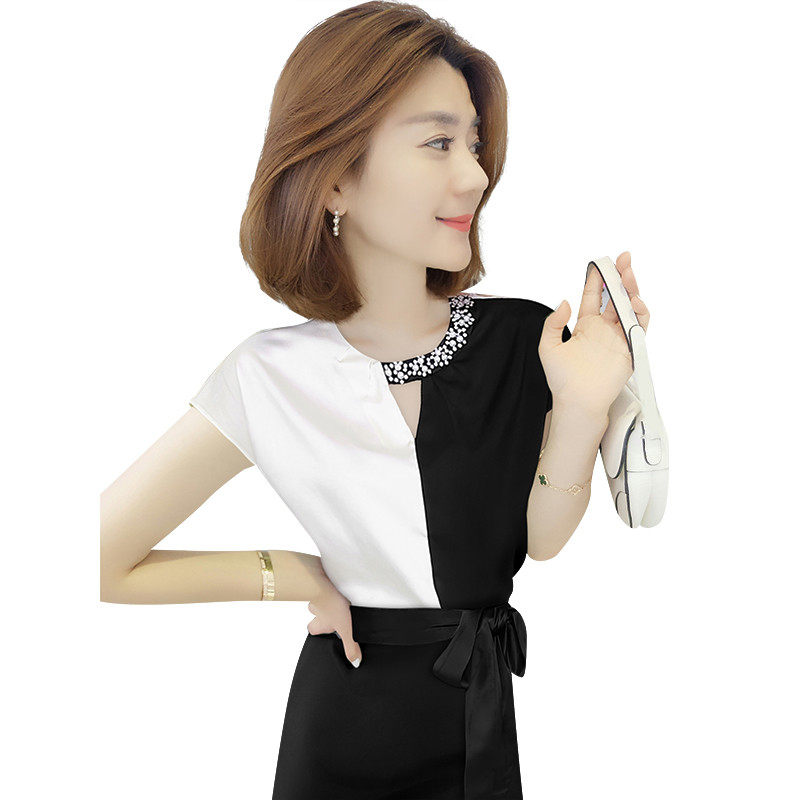 设计感小众撞色收腰女夏新款连衣裙 bobowaltz连衣裙