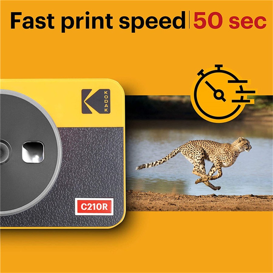 Kodak/柯达 Mini Shot 2 拍立得相机 复古 便携 二合一照片打印机 - 图1