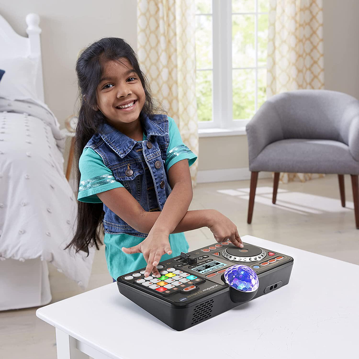 VTech/伟易达 KidiStar儿童DJ混音器 15首内置歌曲 蓝牙连接 新款