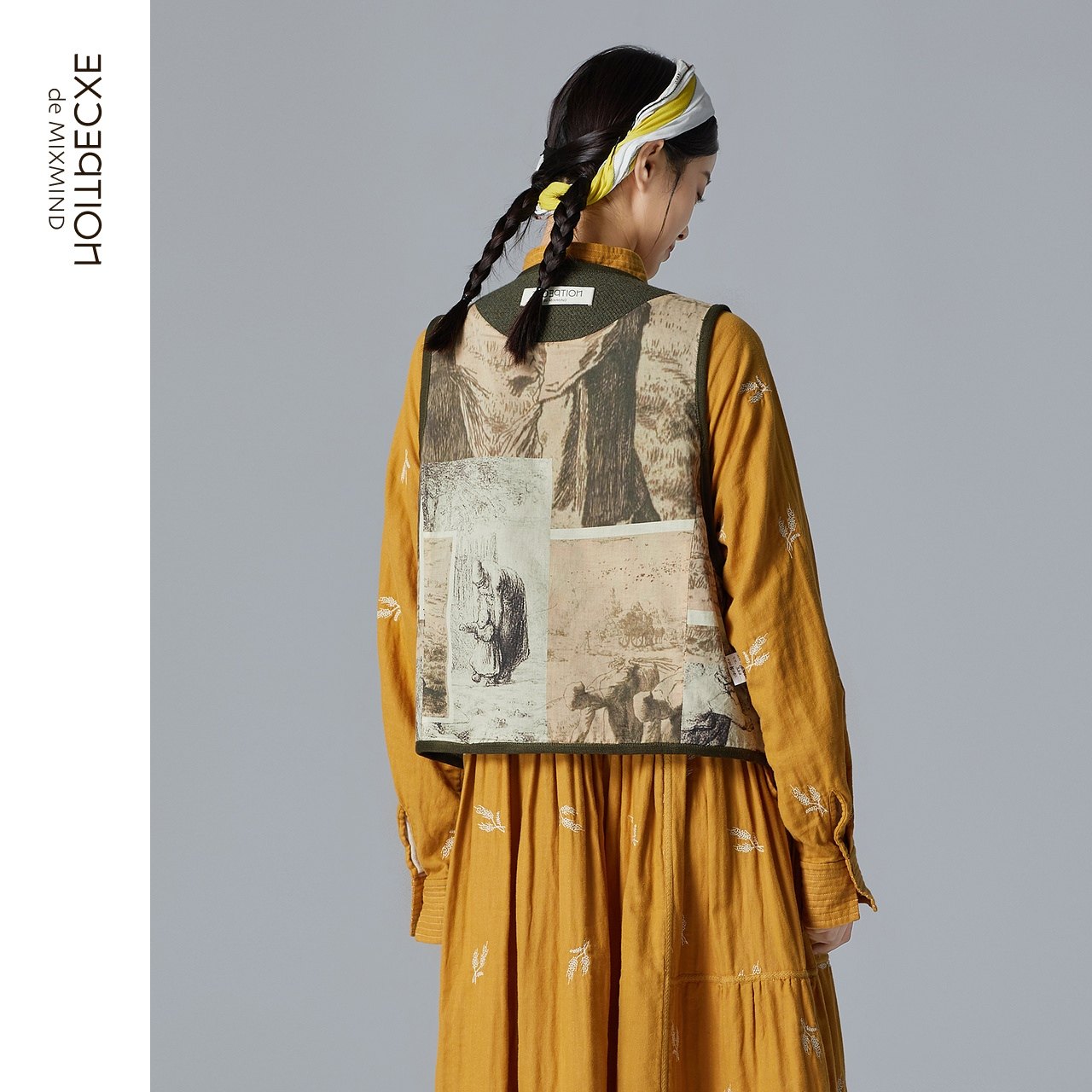 EXCEPTION例外春秋款简约气质双面穿毛呢马甲外套女设计感,淘宝优惠券,粉丝福利购,淘宝优惠卷