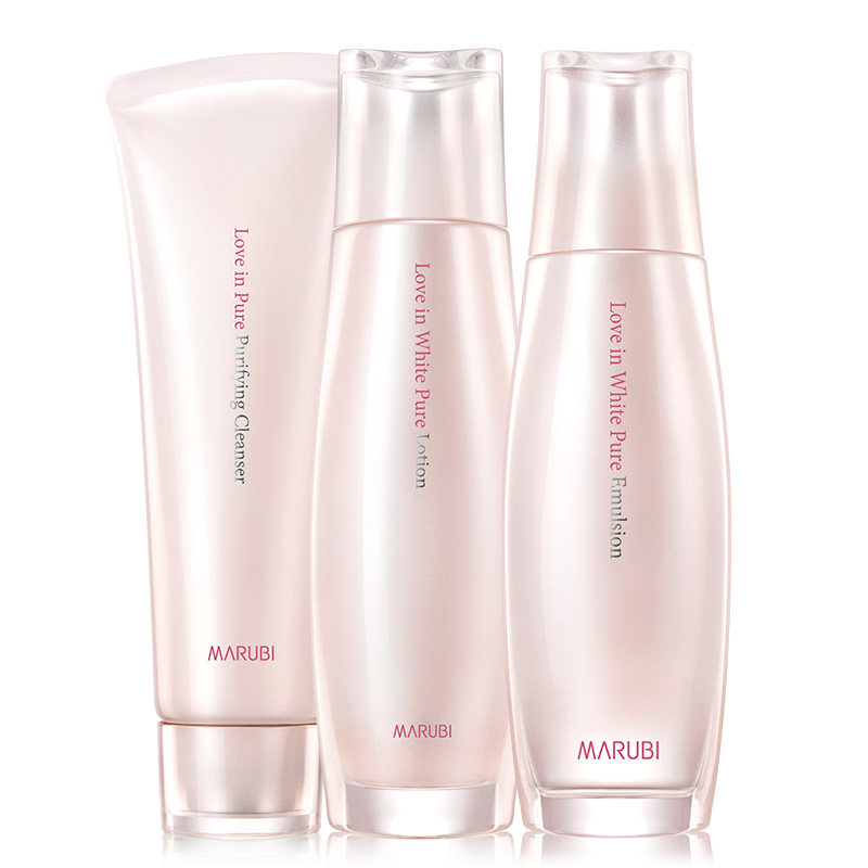 丸美白色之恋套装乳霜水乳正品官网 丸美鑫丝路面部护理套装