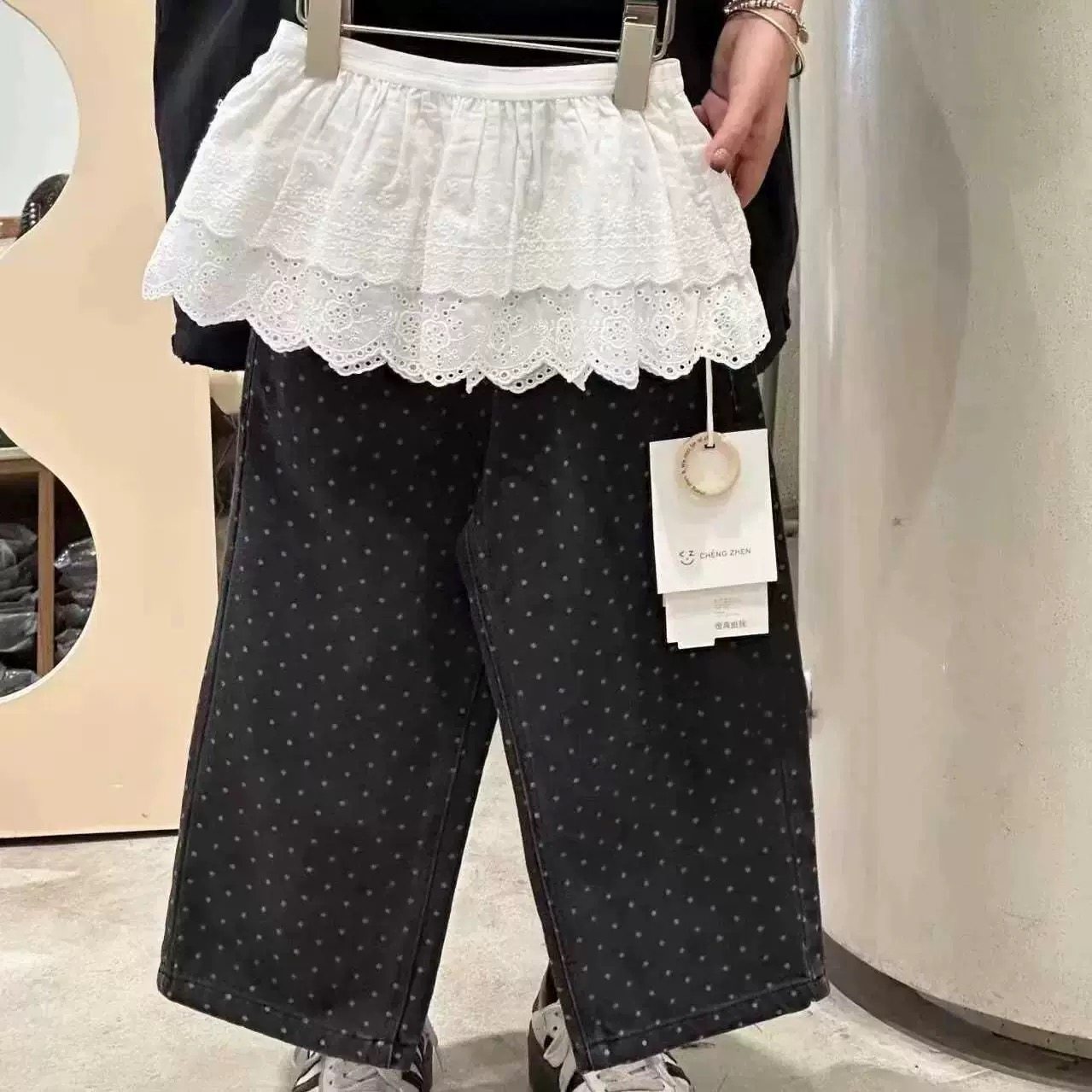 韩国童装2025冬季新款女童双层屁帘儿童冬装叠穿神器休闲半身裙,淘宝优惠券,粉丝福利购,淘宝优惠卷