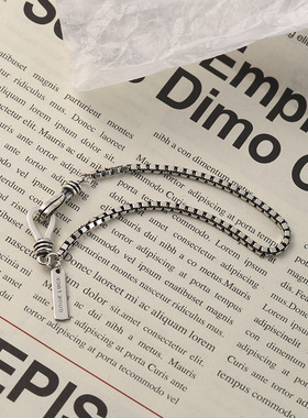 小众复古马蹄扣轻奢极简风手链