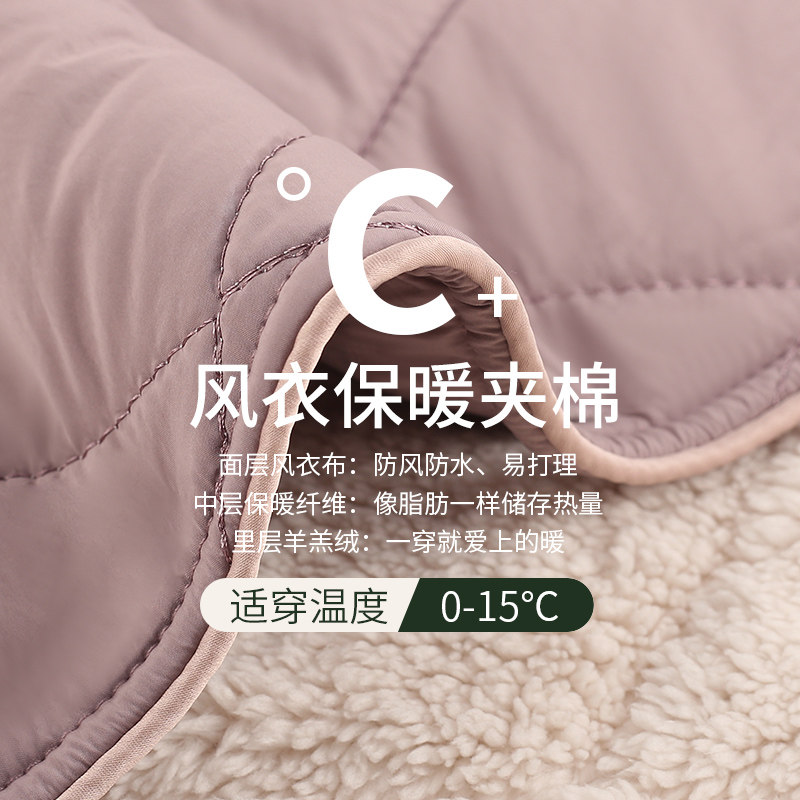轩靓加绒保暖睡衣女冬季三层夹棉防水防风抗静电可外穿家居服套装,淘宝优惠券,粉丝福利购,淘宝优惠卷