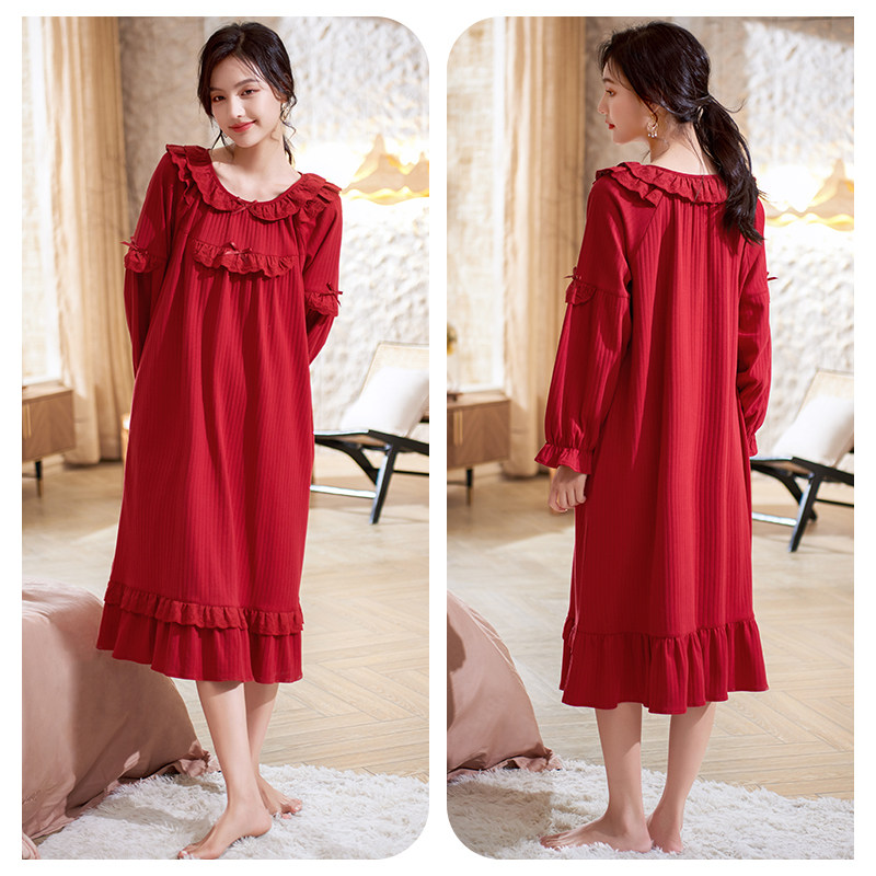 情侣男女士春秋季薄款纯棉长袖睡衣 轩靓睡衣/家居服套装