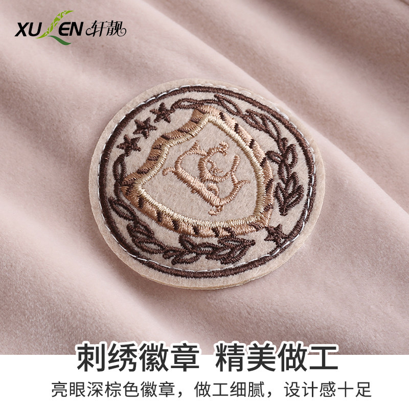 海岛绒男士加厚长款连体珊瑚绒睡衣 轩靓睡袍/浴袍