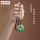 Natural Grade A Jadeite Ping An Buckle Jade Pendant