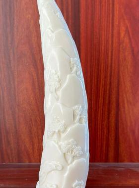 象牙果牙尖净瓶观音菩萨摆件家居办公室博古架招财工艺品佛像供奉