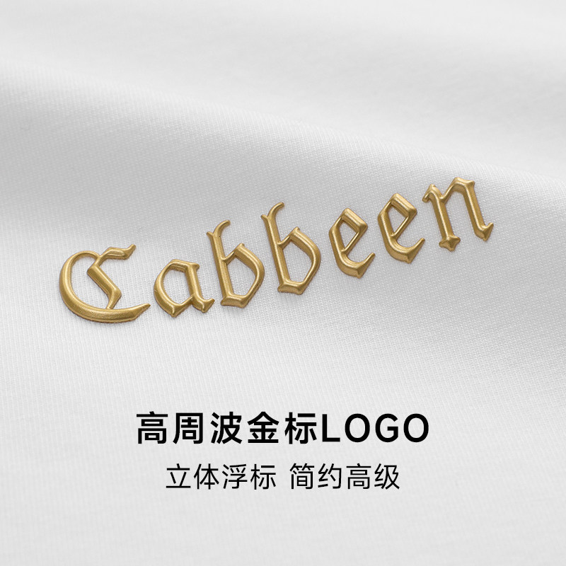 【高端基础T】卡宾长袖t恤男装春新款