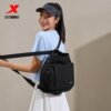 Xtep shoulder bag official authentic men and women same style backpack 2026 new sports couple white single room crossbody bag