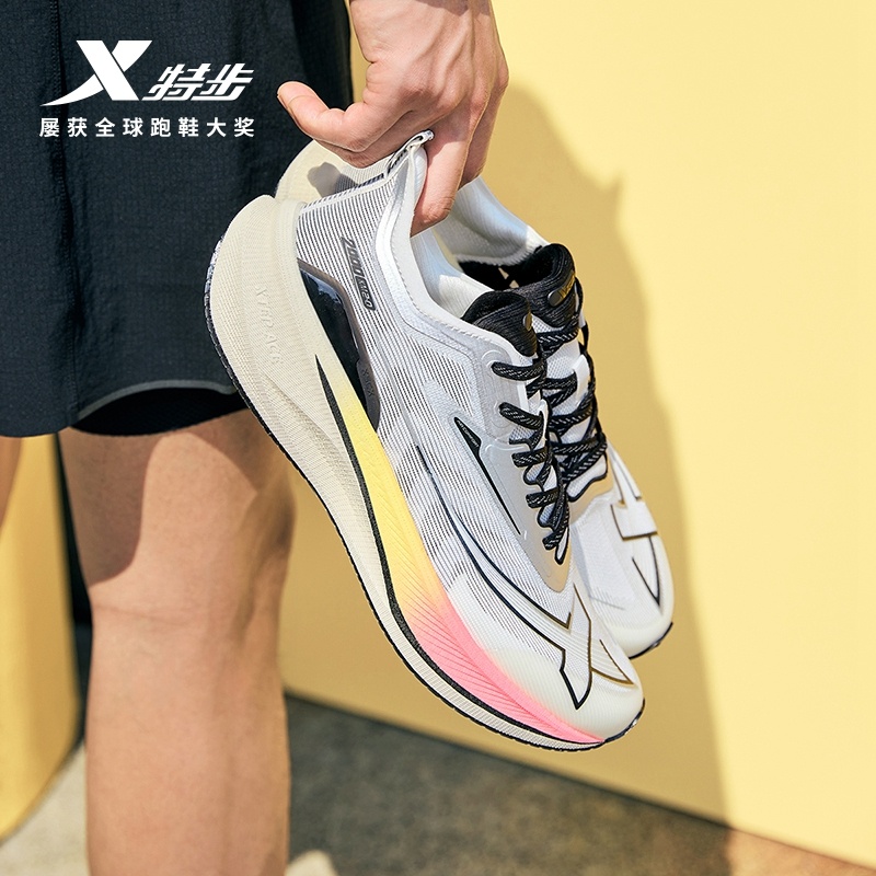 特步两千公里二代丨跑鞋男体测跑步鞋情侣训练运动鞋2000公里2代