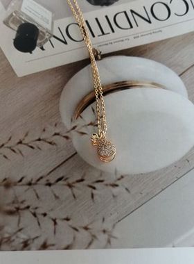 天然淡水珍珠好运福袋项链锁骨链