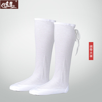 Far Dust Monk Socks All Season Thin Full Cotton Breathable Monk Tied Rope White Great Socks Male Monk Breathable Bichuni Socks