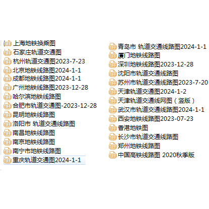 2024版北京上海地铁换乘线路图海报轨道交通出行图挂图规划图定制 - 图2