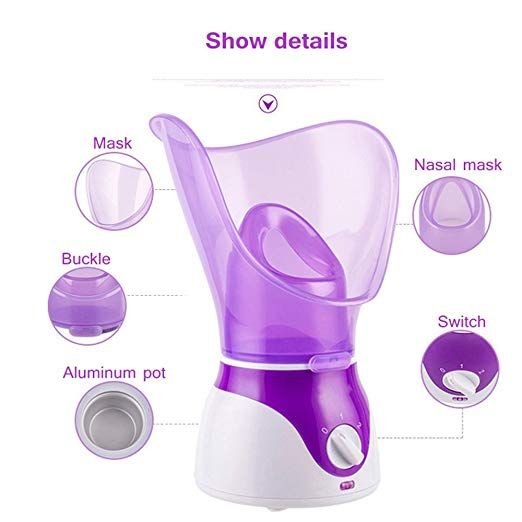 New Facial Steam Steamer hot Sprayer steaming face Cleanser - 图1